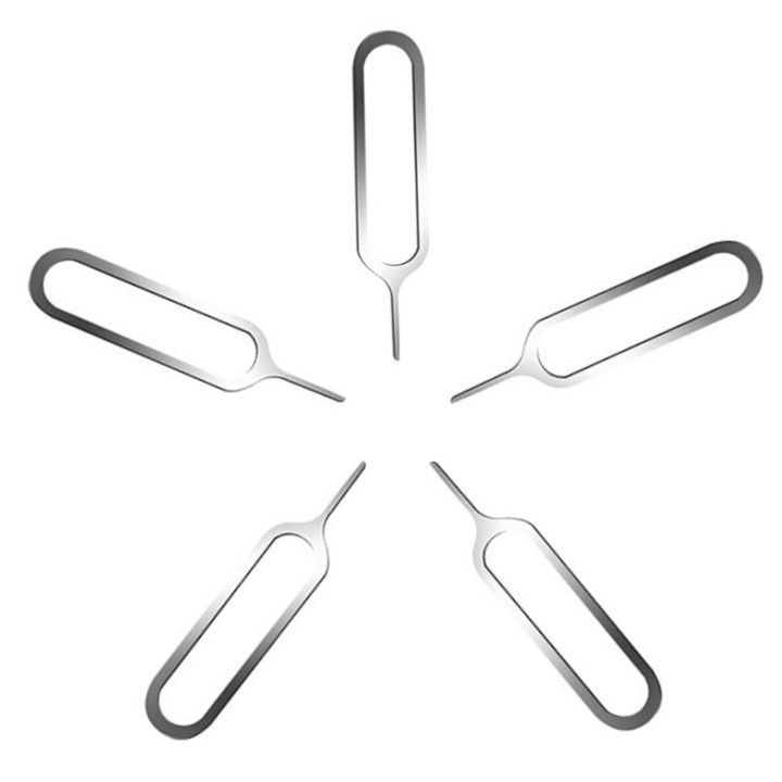 COMBO 5 Que chọc sim chuyên dụng cho điện thoại 5/5s/6/6+/6s/6s plus/6/7/7plus/8/8plus/x/xs/xs max/11/11pro/11promax