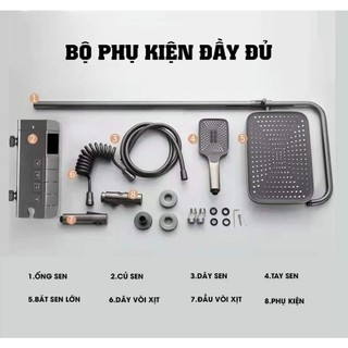 (Mẫu mới 2023) sen cây phím đàn có báo nhiệt độ