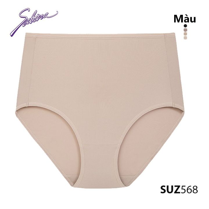 Quần Lót Lưng Cao Vừa Cạp Vừa Màu Trơn Panty Zone By Sabina SUZ568