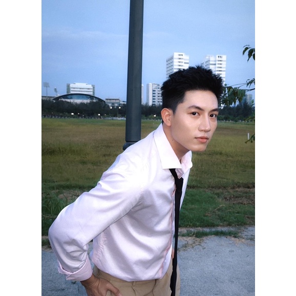 Áo sơmi Nam trơn basic Unisex