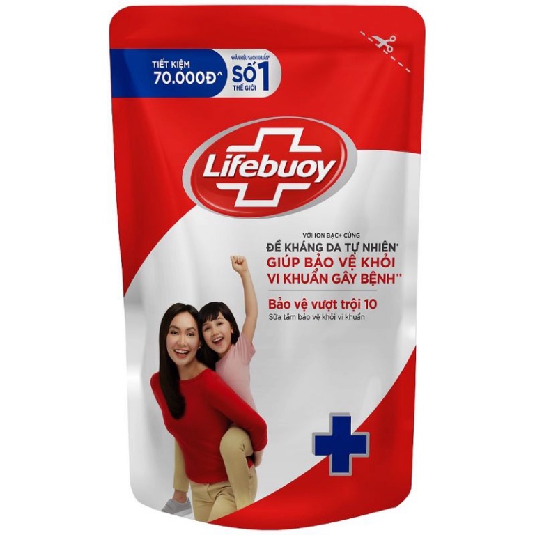 Sữa tắm Lifebuoy túi 800g