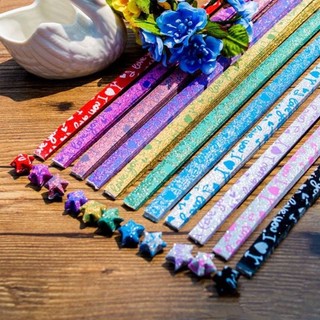 Set 50 tờ giấy gấp sao