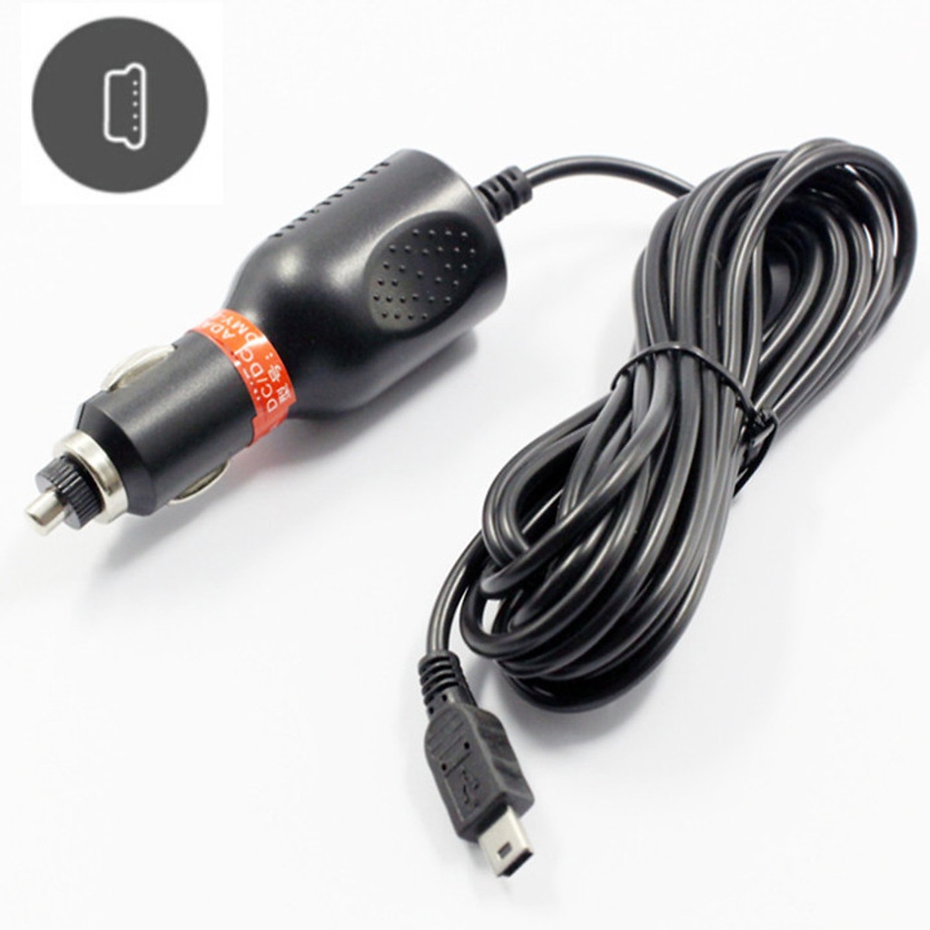 Tẩu cấp nguồn cho camera hành trình, chân MINI USB