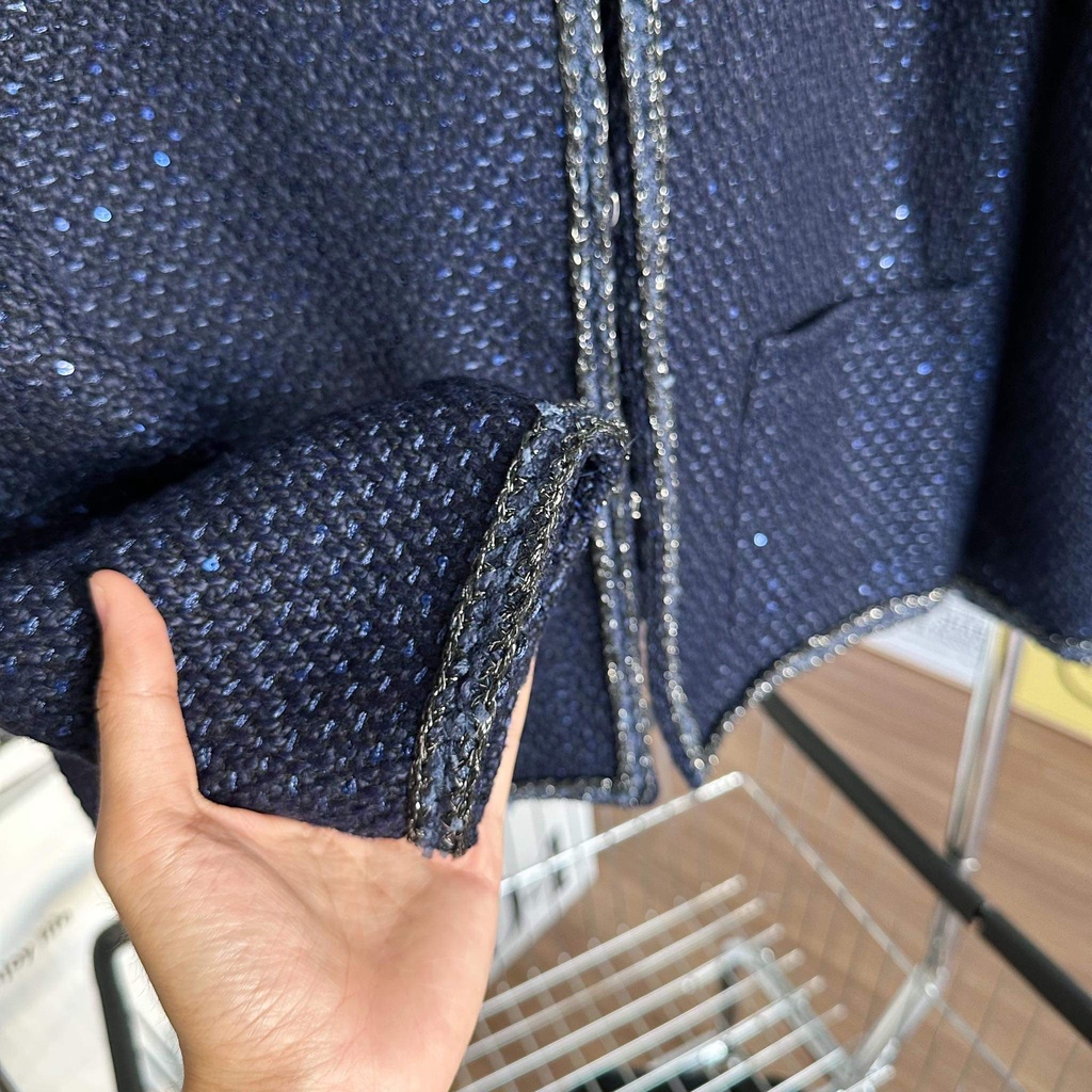 Áo Tweed Dáng Rộng- CHUOTCONG KH20597XD