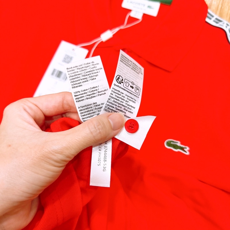 Áo Lacoste Nam PH5075-S5H Nhập Pháp Chính Hãng