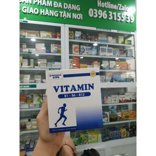 Vitamin b1- b6 - b12 hdpharma hộp 10 vỉ * 10 viên