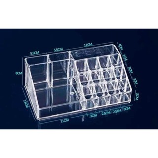 Khay Kệ mica đựng mực phun xăm, mỹ phẩm / phongvantattoo