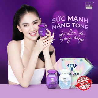 (PHIÊN BẢN 2020) VIÊN UỐNG TRẮNG DA DIAMOND WHITE NGỌC TRINH FULL HỘP 60 VIÊN