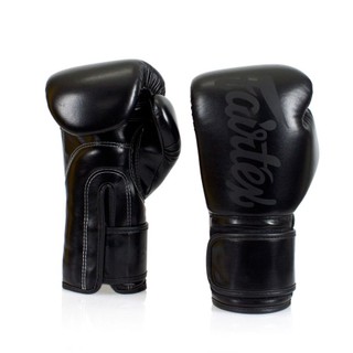 Găng Boxing Fairtex BGV14SB – Microfiber Gloves – Solid Black