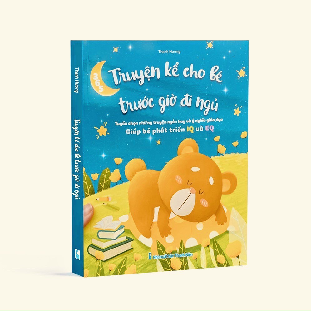 Sách - 365 Truyện Kể Cho Bé Trước Giờ Đi Ngủ - Chọn Lọc Những Truyện Ngắn Hay Và Ý Nghĩa Giúp Bé Phát Triển IQ Và EQ- VH