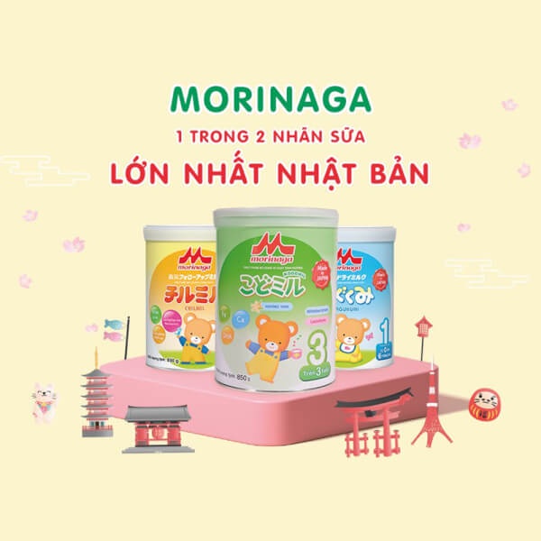 (Date T7/2024) Sữa Bột Morinaga Số 2, 320gr - Hàng CTY Nhập Khẩu Chính Hãng.