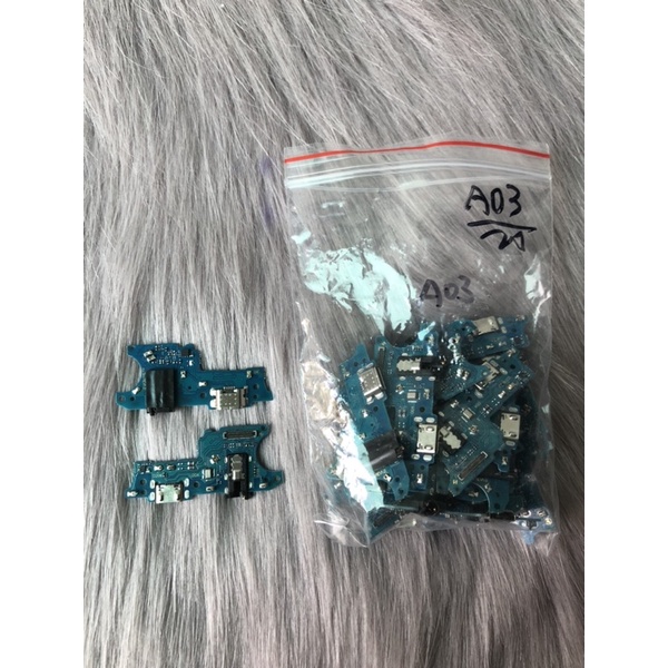 Chân sạc bộ Samsung A03 zin new