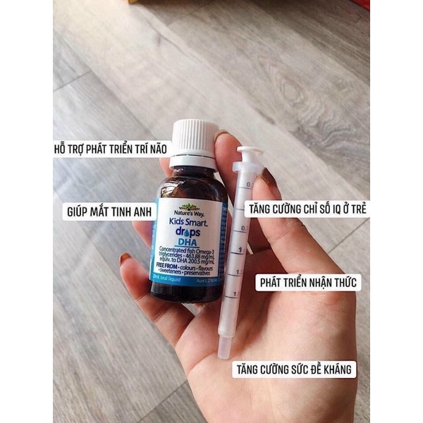 DHA Nature’s Way drop cho bé