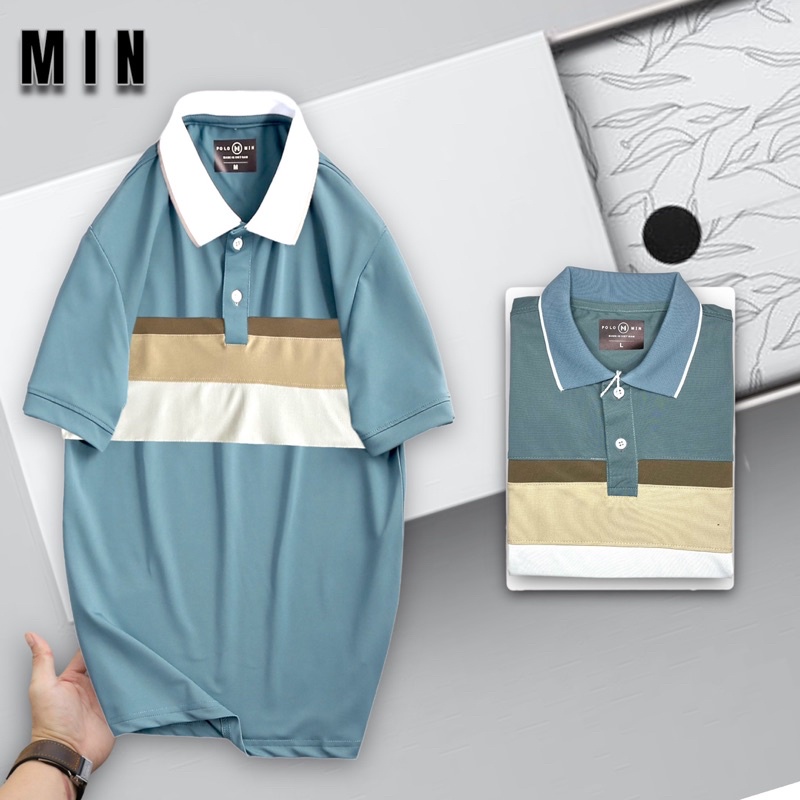 Áo Thun Polo Nam Basic | Cổ Bẻ Vải Cá Sấu Cotton