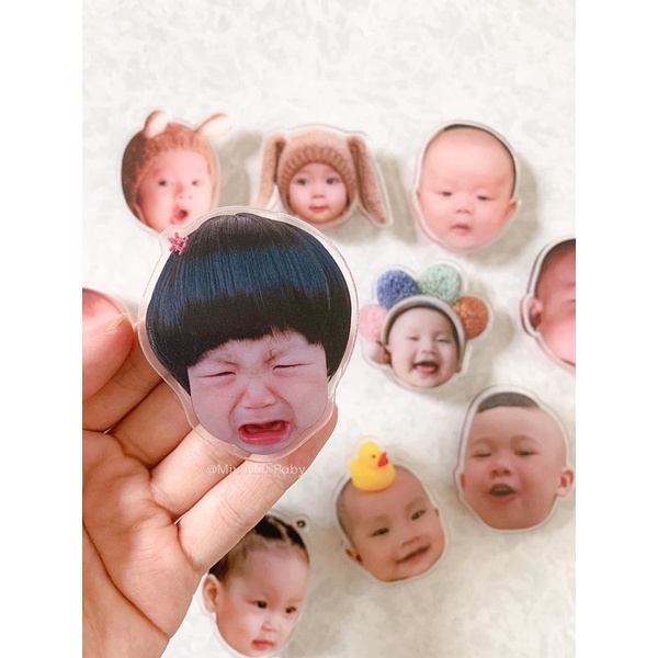 Giá đỡ IRING in hình bé yêu phong cách Hàn Quốc