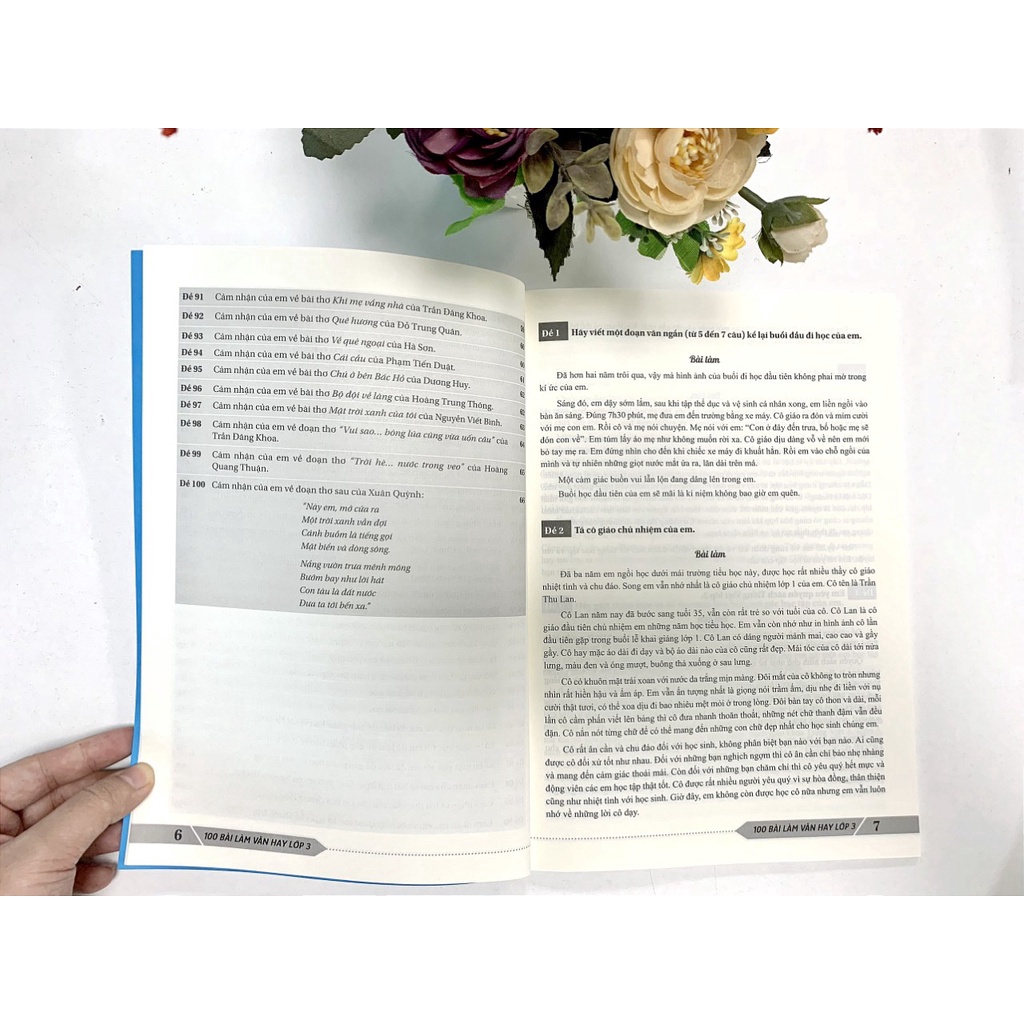 Sách - 100 Bài làm văn hay Lớp 3 - Biên soạn theo chương trình SGK mới của bộ GD&ĐT