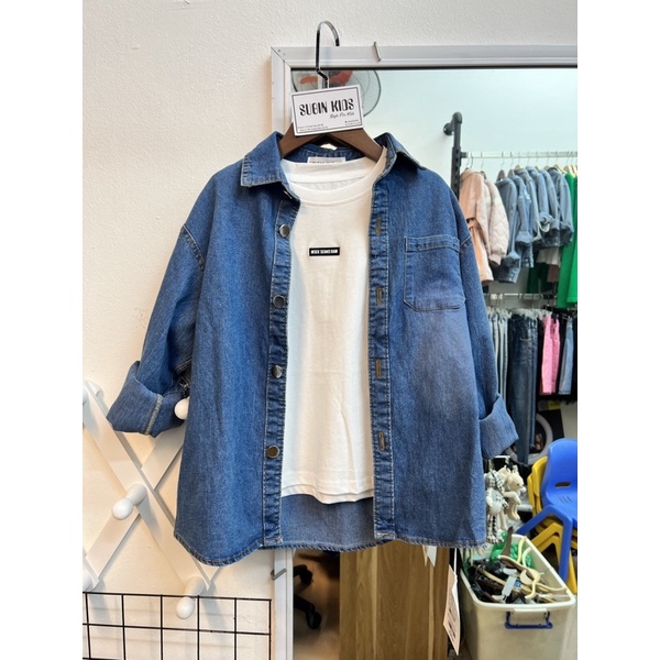 Áo sơ mi trắng trẻ em AD25 sz 16-40kg Áo sơ mi bé trai đi học đi chơi mềm  SUBIN KIDS AD26 AD25