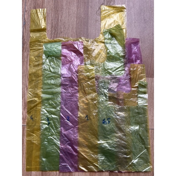 Túi nilon bóng mỡ màu giá rẻ (1kg)