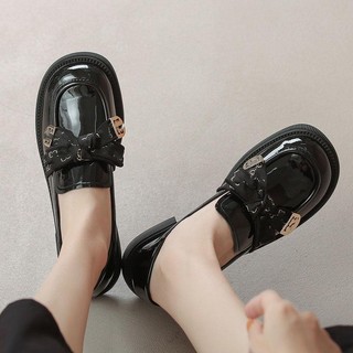 Giày lười đế đốc da bóng Thiên An