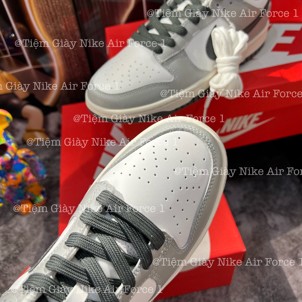 Giày Thể Thao Sb Dunk Low Light Smoke Grey SB Xám Mới 2023