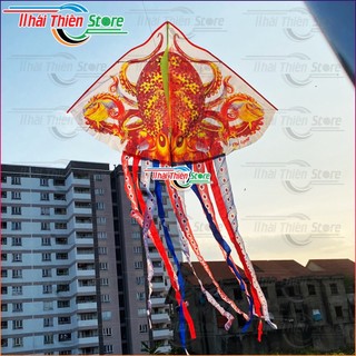 Diều Bạch Tuột Đại 10 Đuôi Phi Long