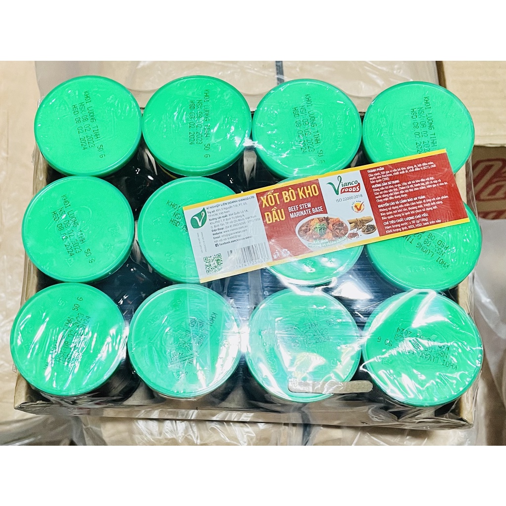 Bò kho dầu Vianco hũ