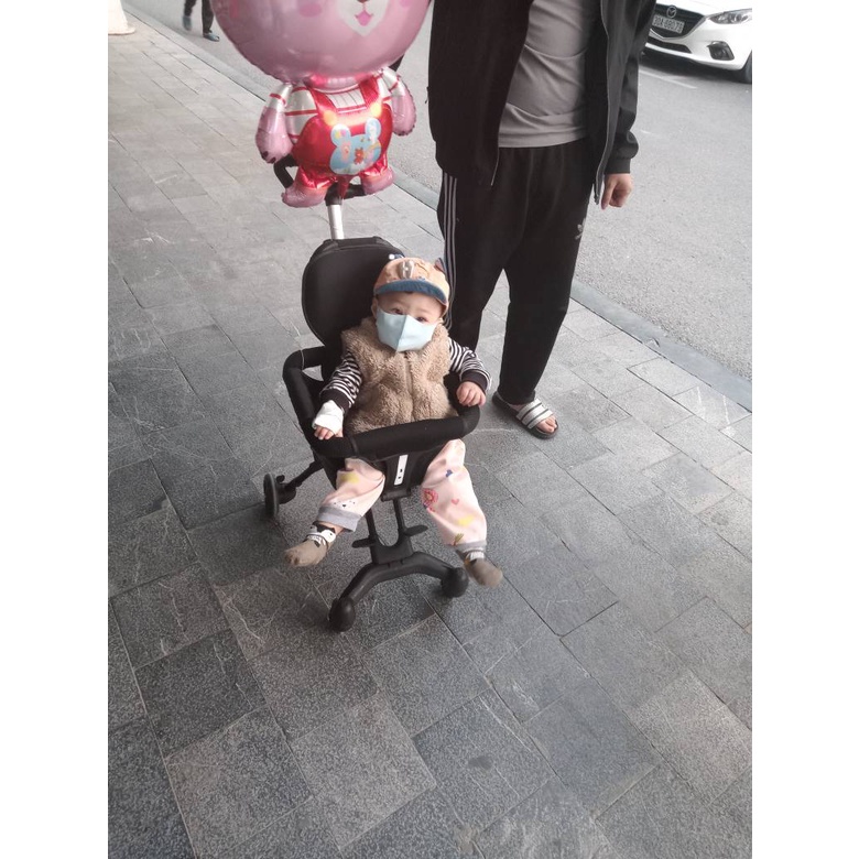 Xe Đẩy Gấp Gọn,Xe Đi Siêu Thị, Du Lịch Cho Bé