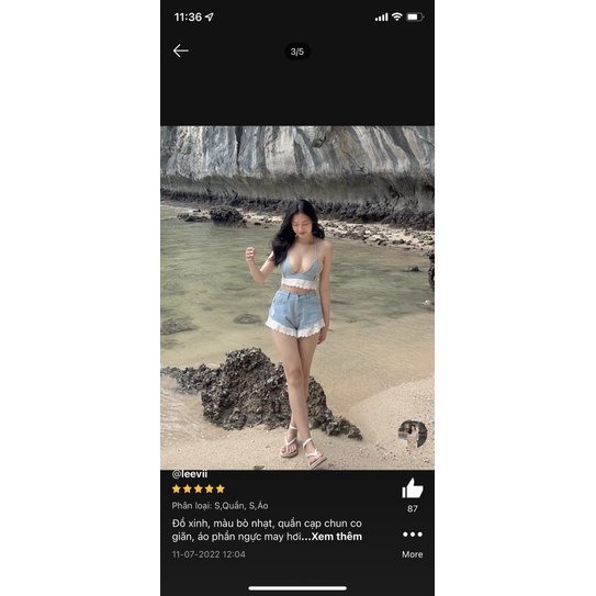 Set bikini đi biển