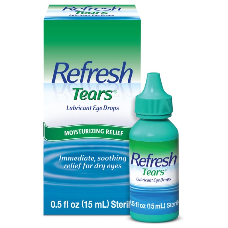 Nước nhỏ mắt Refresh nhập khẩu Mỹ Tears Lubricant Eye Drops - 15ml