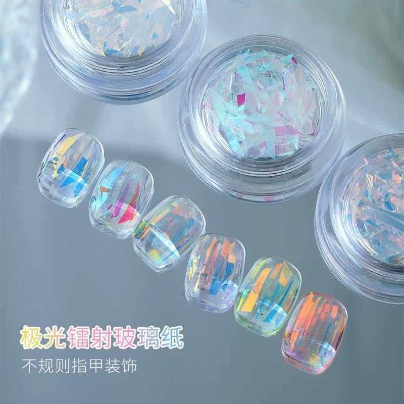 Set thuỷ tinh cắt sẵn 6 màu