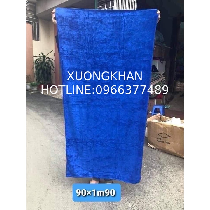 Khăn lau xe kt 90x1m9  Microfiber mềm mịn thấm hút nước tốt Chuyên Dụng lau rửa xe hơi, Ô Tô, xe máy