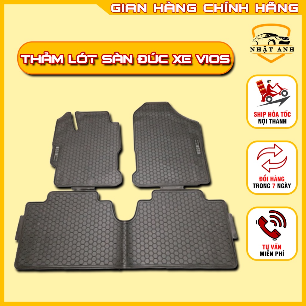 Thảm Lót Sàn Nhật Anh Shop - Thảm Lót Sàn Cao Su Đúc Xe VIOS Cao Cấp