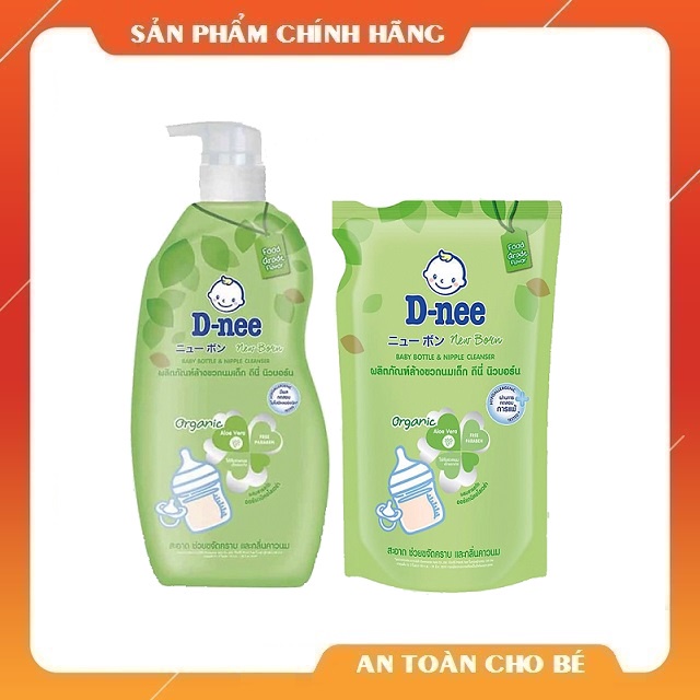 Nước rửa bình sữa Dnee Organic Chai/Túi