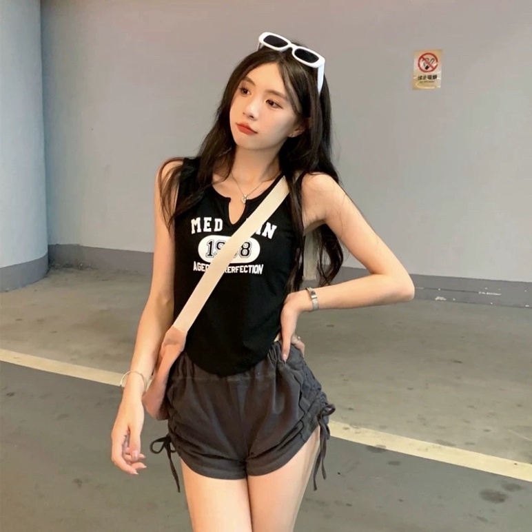 Áo 3 lỗ nữ style - Bra Nữ 2 Dây Bản To Dáng Lửng Có Đệm Ngực Trend Mới nội y xanh - chất mát