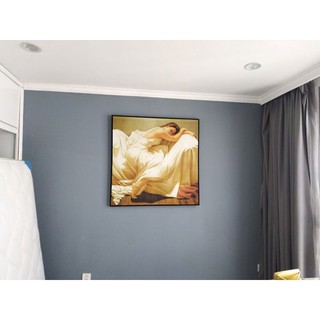 Tranh canvas cô gái ngủ nghệ thuật trang trí phòng ngủ HOT nhất