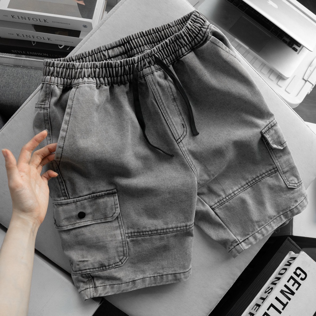 QUẦN SHORT JEAN TÚI HỘP KAF MAN VNXK VẢI DƯ HÃNG SIÊU XỊN