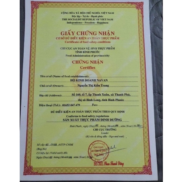 Ngũ Cốc Navan Dạng Túi Chính Hãng 800gr - Bột Ngũ Cốc Dinh Dưỡng Giúp Phục Hồi Sức Khoẻ