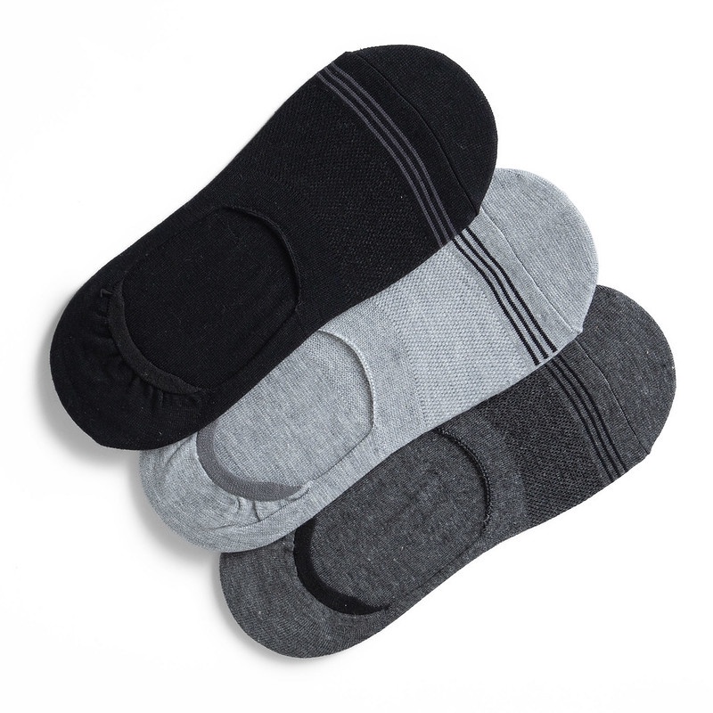 Combo Tất ngắn nam  Torano Vớ thấp cổ  màu trơn chống hôi chân, co dãn , thoải mái.DAAK025 Mix màu ( 3 đôi)