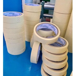 Cuộn băng keo giấy dính giấy 1 phân DÀI 18M