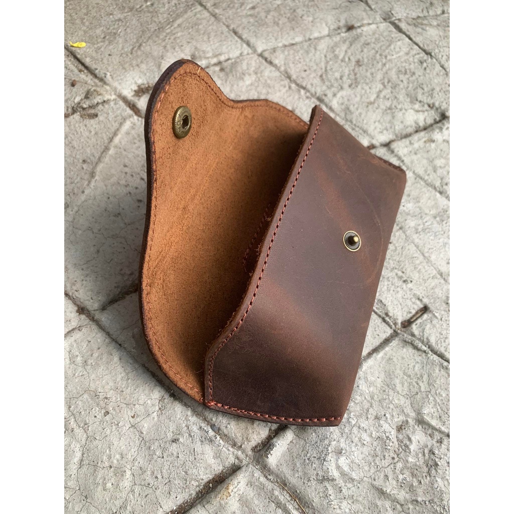 HỘP KÍNH ĐỰNG KÍNH ĐEO THẮT LƯNG DA THẬT