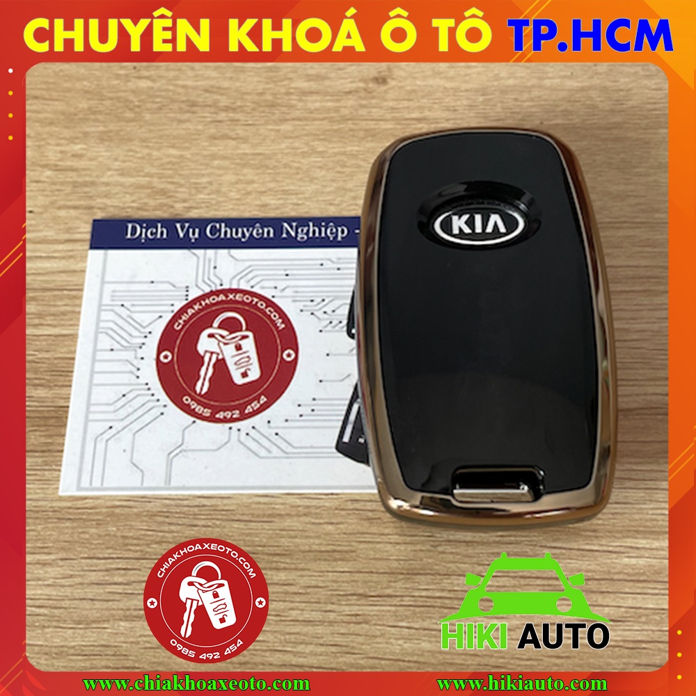 Ốp chìa khoá Kia Sonet Seltos bằng TPU bảo vệ chìa khoá nhìn sang trọng phong cách thời trang mới