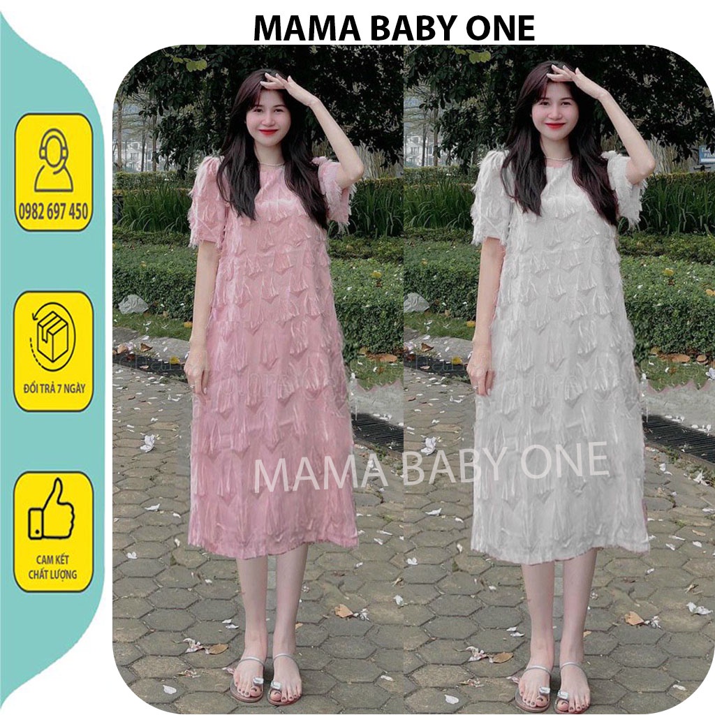 ĐẦM BẦU DỰ TIÊC, CỒNG SỞ-VÁY BẦU THIẾT KẾ DÁNG DÀI VẢI REN LÔNG ĐẸP, VÁY BẦU MÙA HÈ ĐẸP GIÁ RẺ