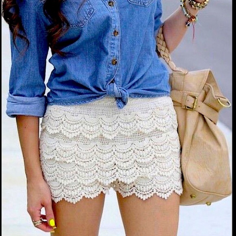 Quần ren Charlotte russe size M