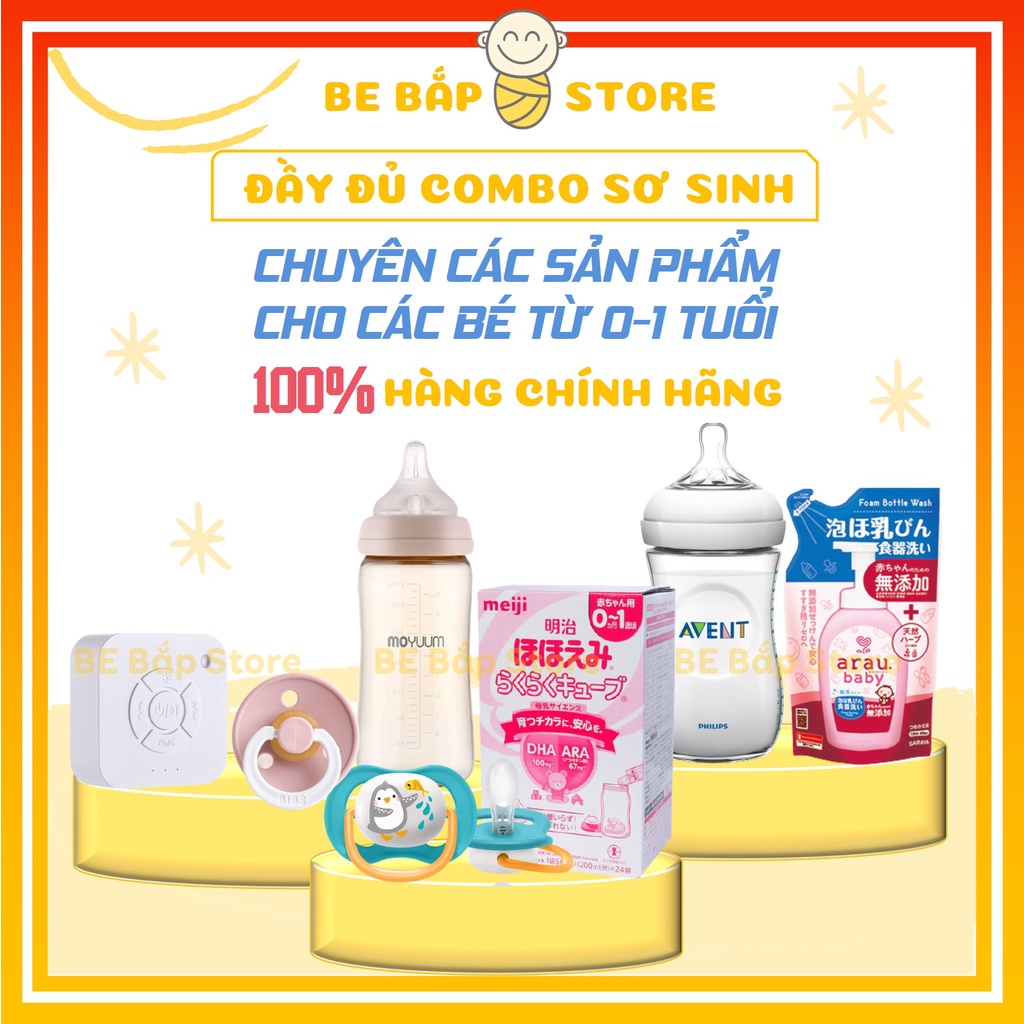 Sticker Gấu Dán Bình Sữa Và Đồ Dùng Cho Bé, Chống Nước Và Chịu Nhiệt Cả Tia UV Tiệt Trùng - Bố Bắp Store
