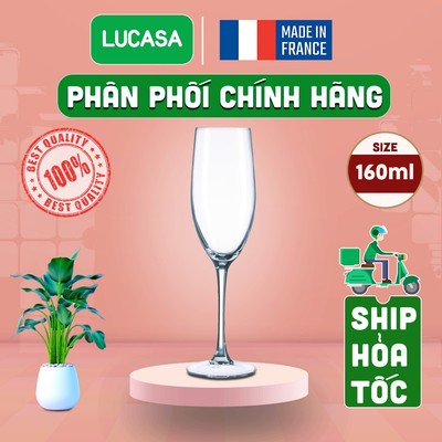 Ly Rượu Vang Thủy Tinh Luminarc C&S Cabernet Tulipe 160ml - L4583 | Phân Phối Chính Hãng