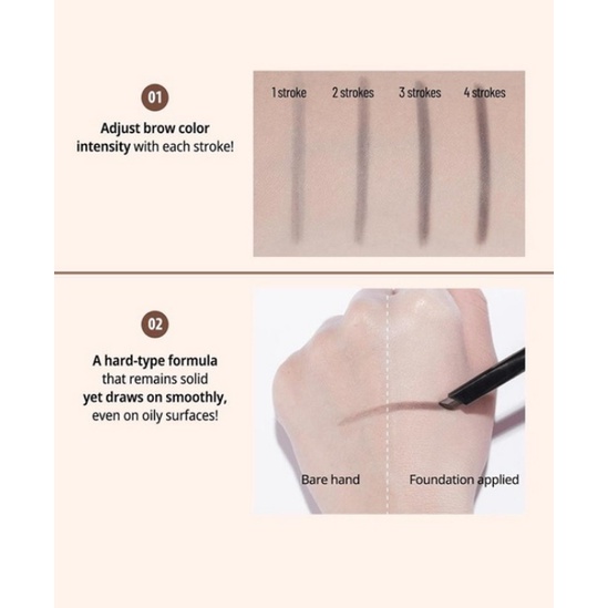 Trang Điểm Chân Mày CLIO Kill Brow Auto Hard Brow Pencil 0.31g