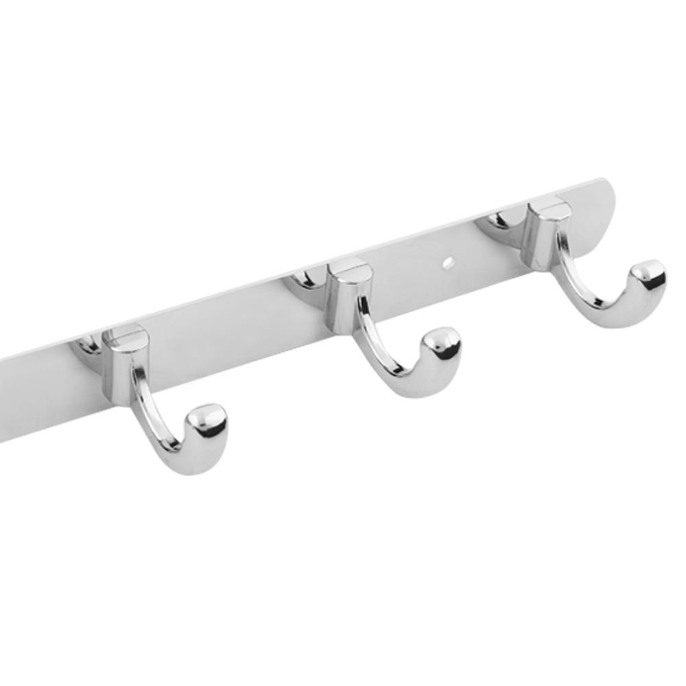 Homebase MOYA Móc treo khăn/quần áo 22975 bằng kẽm mạ crom 3X36X5 CM.