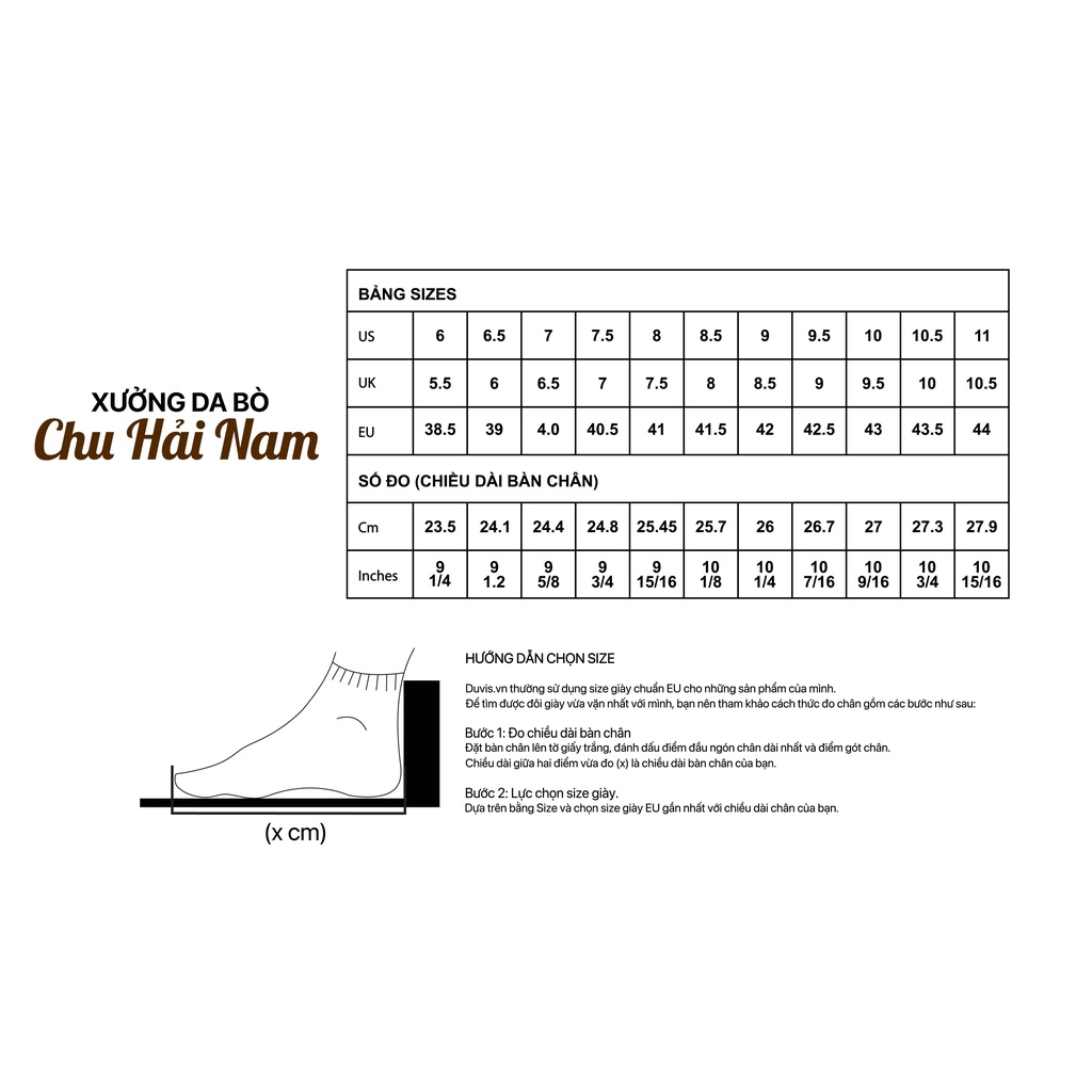 Giày Lười Nam Da Bò - Xưởng Da Bò Chu Hải Nam L068 - Đen Nâu