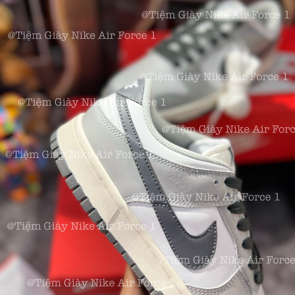 Giày Thể Thao Sb Dunk Low Light Smoke Grey SB Xám Mới 2023