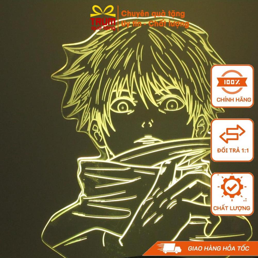 Đèn khắc hình anime theo yêu cầu, đèn ngủ led 3D anime trang trí phòng